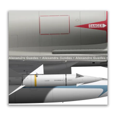 A-4C Skyhawk Poster | U.S. Navy, VA-153 "Blue Tail Flies" - online store