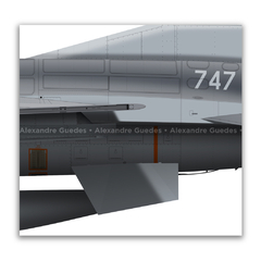 FOKKER F-16A BLOCK 20 MLU - FACH 747 - Art In Profiles - Os melhores Posters de Aviação
