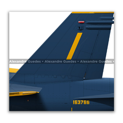 McDonnell Douglas F/A-18C Hornet, U.S NAVY, BuNo 163766, Blue Angels 1 - online store