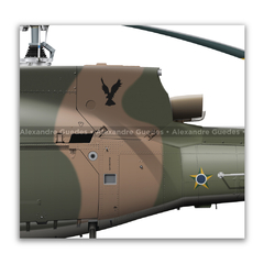 Helibrás HB-350B Esquilo / H-50, FAB 8774, 1º/11º GAV - Esquadrão Gavião - Art In Profiles - Os melhores Posters de Aviação