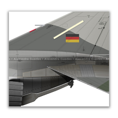 MCMCDONNELL DOUGLAS F-4F PHANTOM II, GAF, S/N 72-1198, 37+88, JG-74. - Art In Profiles - Os melhores Posters de Aviação
