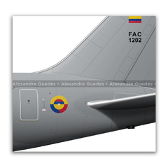 BOEING 767-2J6ER MMTT "Jupiter" • FAC 1202 - Art In Profiles - Os melhores Posters de Aviação
