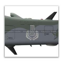 Embraer A-29B Super Tucano, FAB 5952, 2º/5º GAV "10 Anos de Operação" - Art In Profiles - Os melhores Posters de Aviação