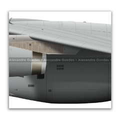 EMBRAER KC-390 MILLENNIUM, FAP 26902, ESQUADRA 501 - Art In Profiles - Os melhores Posters de Aviação