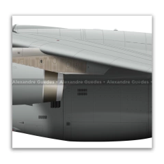 EMBRAER KC-390 MILLENNIUM, FAP 26902, ESQUADRA 501 - Art In Profiles - Os melhores Posters de Aviação
