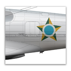 CURTISS P-40E-1 KITTYHAWK MK 1A, FAB, 4021 - Art In Profiles - Os melhores Posters de Aviação