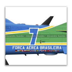 Poster A-29A Super Tucano, FAB 5719: The Power of the Smoke Squadron. - online store