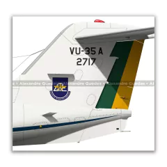 LEARJET R-35AM, FAB 6003, 1º/6º GAV - Art In Profiles - Os melhores Posters de Aviação