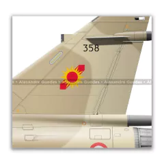 DASSAULT MIRAGE 2000N/K2, ARMÉE DE L'AIR, Nº 358 - Art In Profiles - Os melhores Posters de Aviação