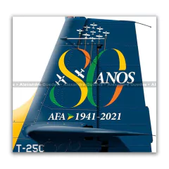 NEIVA T-25C UNIVERSAL, FAB 1908, AFA - Art In Profiles - Os melhores Posters de Aviação