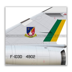 DASSAULT MIRAGE IIID BR/F-103D, FAB 4902, 1ª ALADA - Art In Profiles - Os melhores Posters de Aviação