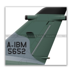 AMX INTERNACIONAL A-1BM, FAB 5652, 3º/10º GAV - Art In Profiles - Os melhores Posters de Aviação
