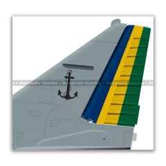 McDONNELL DOUGLAS AF-1 SKYHAWK, N-1001 Apresetação - Art In Profiles - Os melhores Posters de Aviação