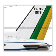 EMBRAER EC-95C BANDEIRANTE, FAB 2178, GEIV - Art In Profiles - Os melhores Posters de Aviação