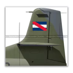 CESSNA A-37B-CE DRAGONFLY, FAU 279 - Art In Profiles - Os melhores Posters de Aviação