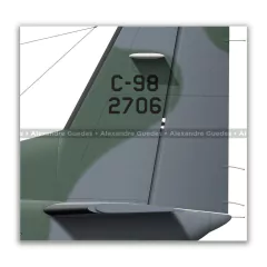 CESSNA C-98 CARAVAN, FAB 2706, 2º ETA - Art In Profiles - Os melhores Posters de Aviação