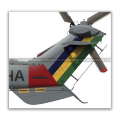 AIRBUS AH-15B "SHIP KILLER" SUPER COUGAR, N-4101, HU-2 ESQUADRÃO PÉGASUS - Art In Profiles - Os melhores Posters de Aviação