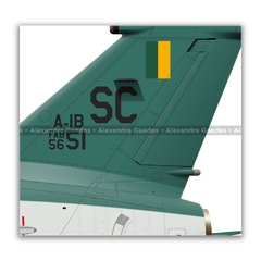 AMX INTERNACIONAL A-1B, FAB 5651, 1º/16º GAV - Art In Profiles - Os melhores Posters de Aviação