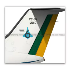 EMBRAER VC-97 BRASÍLIA, FAB 2010, 6º ETA - Art In Profiles - Os melhores Posters de Aviação