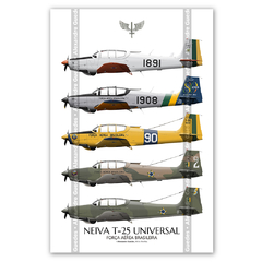 AVIONES UNIVERSALES NEIVA T-25 EN LA FUERZA AÉREA BRASILEÑA • 01