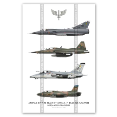 FAB Fighters Poster: The Legendary Generation of the 80s and 90s - buy online