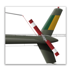 Bell 206A JetRanger / OH-4 , FAB 8580, CIH, Base Aérea de Santos - tienda online