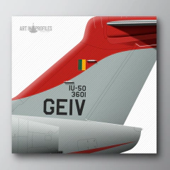 Image of Poster Embraer IU-50 (Legacy 500) | The Flying Laboratory of GEIV