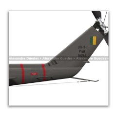 Bell 205 D/H Iroquois UH-1H, FAB 8694, 1º/8º GAV - Esquadrão Falcão - online store