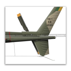 Helibrás HA-1 AS-550 A2 FENNEC AvEx, EB 1033, 3º BAVEX - tienda online