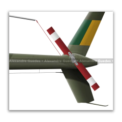 Bell 206A JetRanger / OH-4 , FAB 8580, 5 EMRA, Base Aérea de Santa Maria - tienda online