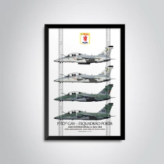 AVIONES INTERNACIONALES AMX A-1B / A-1BM • 1/10 GAV - ESCUADRÓN DE POKER • FAB - comprar online
