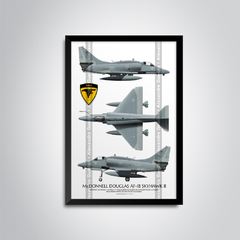 McDonnell Douglas AF-1B Skyhawk II, N-1004, 3 vistas - comprar online