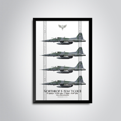 AERONAVES NORTHROP F-5E/M TIGER II • 1 GAVCA - 1/14 GAV - 1 GDA - 1/4 GAV • FAB. - comprar online