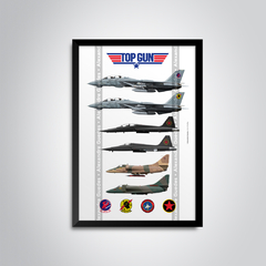 TOP GUN MOVIE, 1986 - 30 X 45 CM. - comprar online