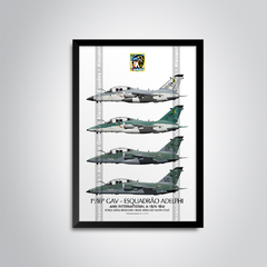 AERONAVES AMX INTERNATIONAL A-1B / A-1BM • 1/16 GAV - ESQUADRÃO ADELPHI • FAB - comprar online