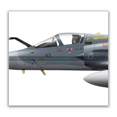 DASSAULT MIRAGE F-2000C/D, FAB, 1º GDA, COM 4 AERONAVES. na internet