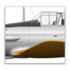 AVIONES T-6 NORTEAMERICANOS EN LA FUERZA AÉREA BRASILEÑA • 01 - Art In Profiles - Os melhores Posters de Aviação