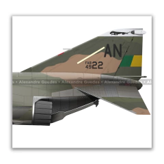 MCDONNELL DOUGLAS F-4E PHANTOM II, WHAT IF...? FAB - Art In Profiles - Os melhores Posters de Aviação
