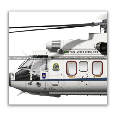 Imagen de Póster del Airbus H225M | El helicóptero que une a las Fuerzas Armadas brasileñas