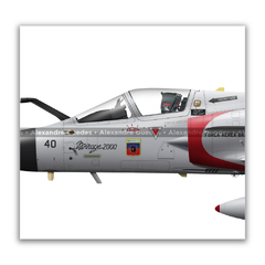 DASSAULT MIRAGE F-2000C/D, FAB, 1º GDA, COM 4 AERONAVES. - loja online
