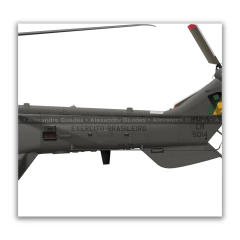 Póster del Airbus H225M | El helicóptero que une a las Fuerzas Armadas brasileñas - tienda online