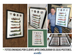 Imagen de SUPER POSTER ESQUADRILHA DA FUMAÇA - Edición limitada.