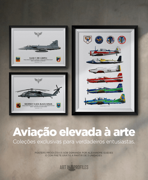 Carrusel Art In Profiles - Los Mejores Pósters de Aviación