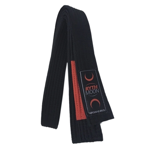 Faixa Preta Ponta Vermelha Jiu Jitsu Adulto Rythmoon