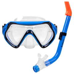 KIT DE MERGULHO MÁSCARA E SNORKEL INFANTIL - Vollo