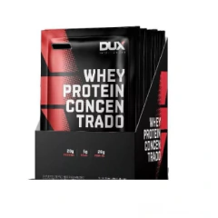 Whey Protein Concentrado Sachê 30g Doce de Leite 10un Dux