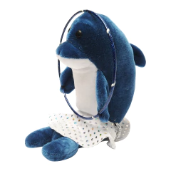 Mascote Pastorelli Pelúcia Golfinho com Arco