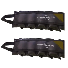 Caneleira 5KG Tornozeleira De Peso Profissional Com Alça