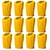 Kit 12 Coletes para Treinamento Light Amarelo Adulto TRB Sports - comprar online