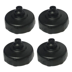Kit 4 Tampa para Squeeze Automático 1lt Rythmoon Preto